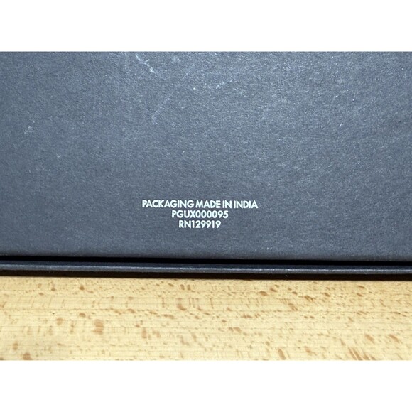 Rare- Guess Men’s Leather Wallet Bifold And Card Case Set Black NEW Gift Box - Picture 8 of 9